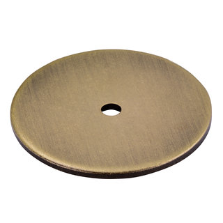 Behind plate of Ø 42mm for a round furniture knob in Vintage Gold