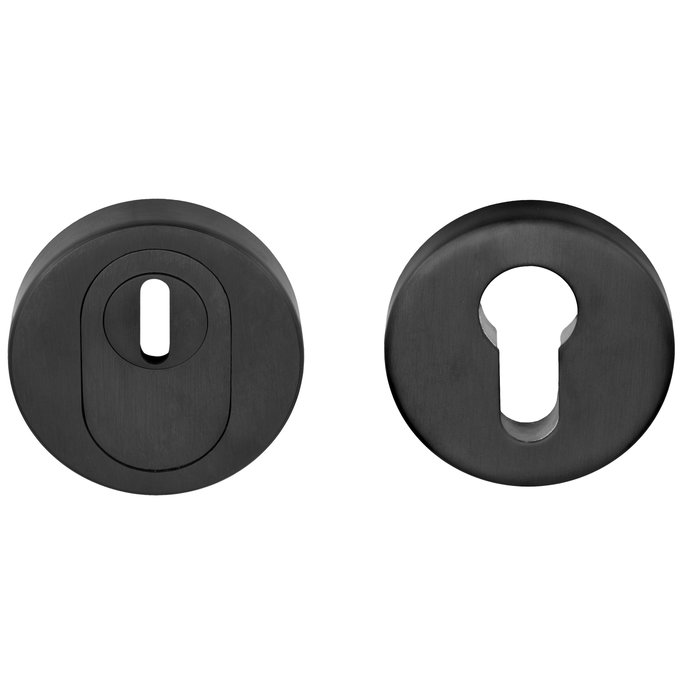 Formani Rosace de cylindre de sécurité Basics BVEIL-KT massif SKG*** Gun Metal PVD