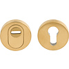 Formani Security cylinder rosette Basics BVEIL-KT solid SKG*** matt Gold PVD