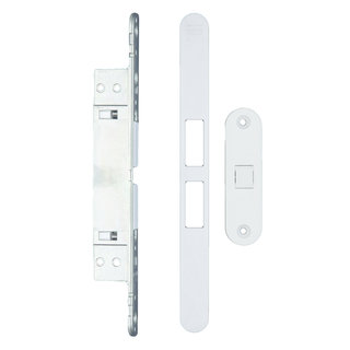 AGB Slot magneet Touch AGB inox look + tegenplaat