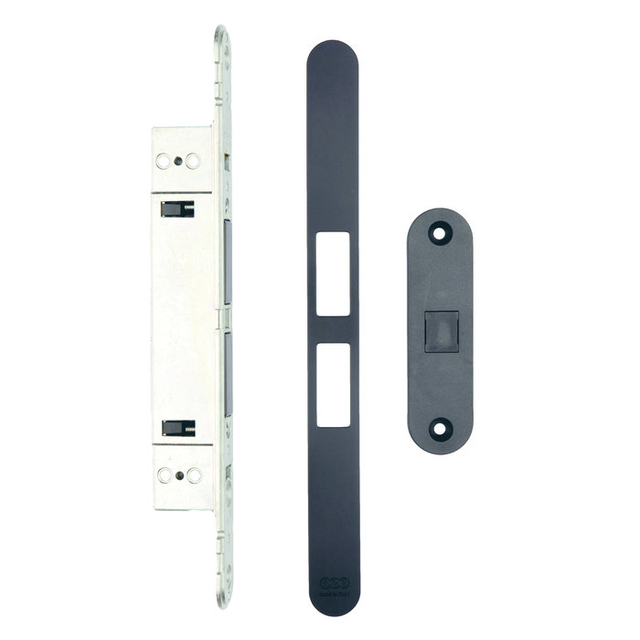 AGB Schwarzes Magnetschloss Touch AGB + Gegenplatte