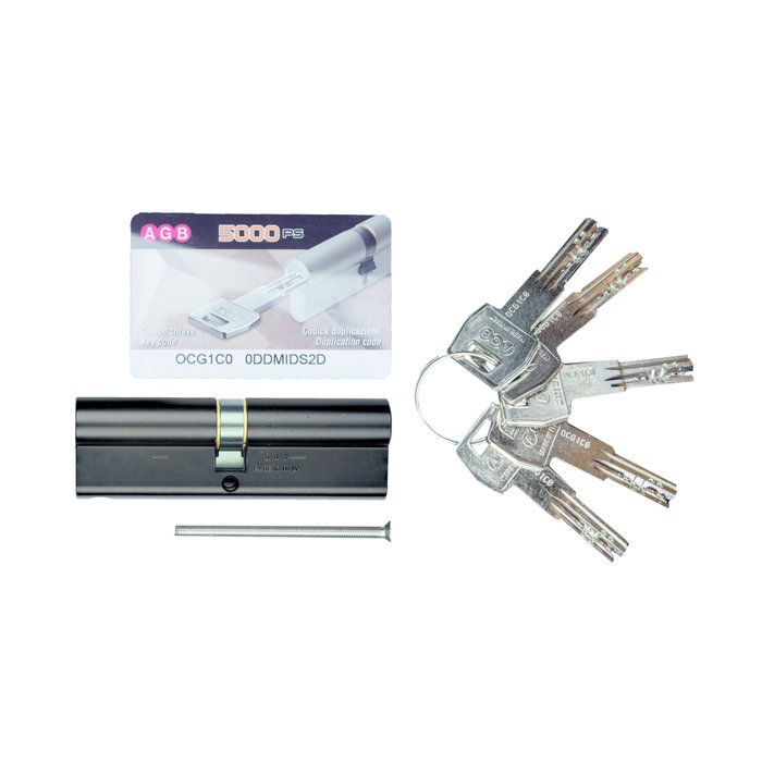 AGB Zwarte cilinder AGB veiligheid 5000 PS SKG**