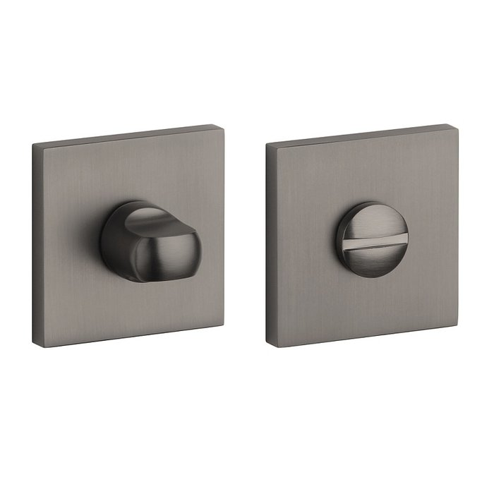 STILE STILE WC garnituur vierkant 53x53x7mm titanium