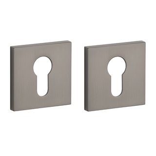 STILE Plaques de cylindre de STILE carré 53x53x7mm titane