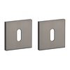 STILE STILE sleutelplaatjes vierkant 53x53x7mm titanium