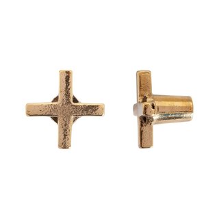 Dauby Furniture knob PCRO raw bronze polished RBP