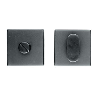 HDD WC garnituur square shape zonder rood/wit