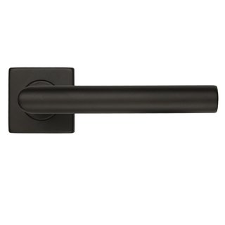 HDD Poignées de porte noires CARRÉ I FORME 19mm