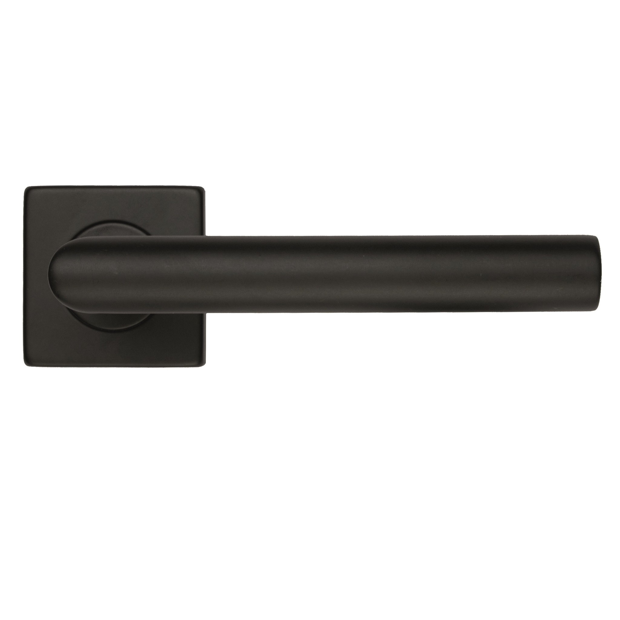Are you looking for black door handles on a square rosette? sharp