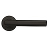 HDD Black oval door handles ELLIPS