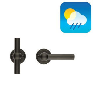 HDD Black door handles PETANA T+L - Structure UV