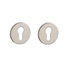 STILE STILE Zylinderplatten rund Ø 53x7mm matt vernickelt
