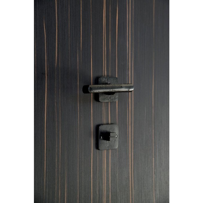 Dauby Black door handles PH1920 /QU aged iron (VO)