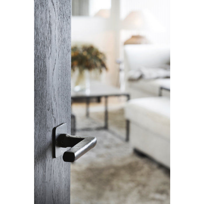 Dauby Black door handles PH1920 /QU aged iron (VO)