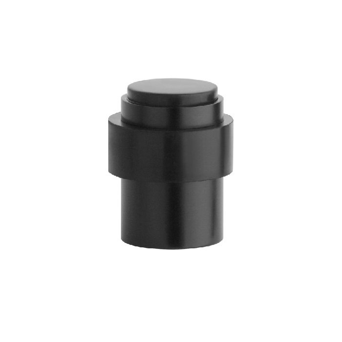 Aprile Schwarzer Aprile Türstopper DS27 für Boden und Wand Ø 35 mm