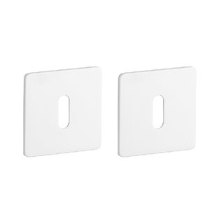 STERK White key plates KVADRAT 1710 - Ultra thin 3mm
