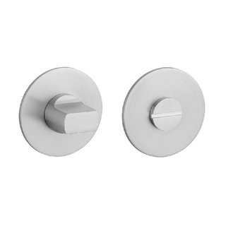 STERK Edelstahl WC-Garnitur OVAL 1712 - Ultradünn 3 mm