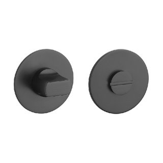 STERK Ultra dun WC-garnituur OVAL 1712 - 3 mm mat zwart