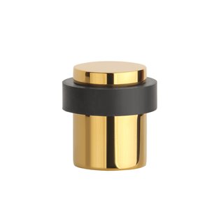 STERK Door stopper 1718 - floor Ø 38x40 mm gold PVD