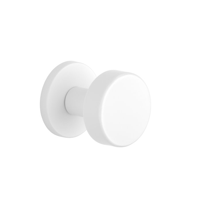 Aprile Bouton de porte Aprile RUTA Ø 52 mm blanc mat