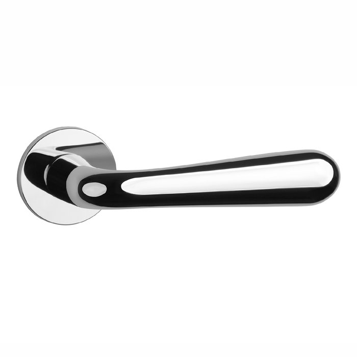 Aprile Poignées de porte Aprile massives GARDENIA Chrome poli rondes Ø 52x5 mm