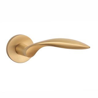 Aprile Aprile door handles GERBERA matt gold