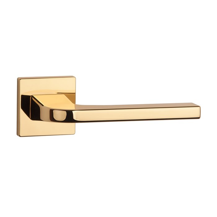 Aprile Solid Aprile door handles ISMENA gold polished PVD square 52x52x7mm