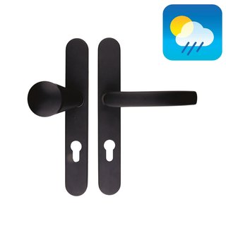 HDD Garniture de sécurité sur le bouclier - poignée et bouton - UV texturé noir