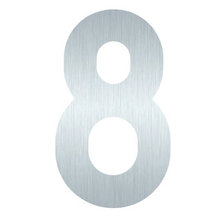 HDD Stainless steel house number 8-130mm