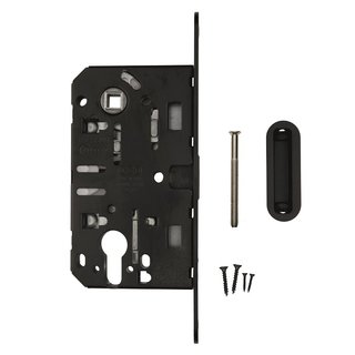 AGB Zwart magneetslot AGB - 195x18 mm - cilinderasmaat 85 mm