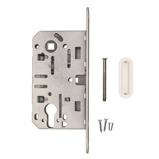 AGB White magnetic lock AGB - 195x22mm - cylinder axis size 85 mm