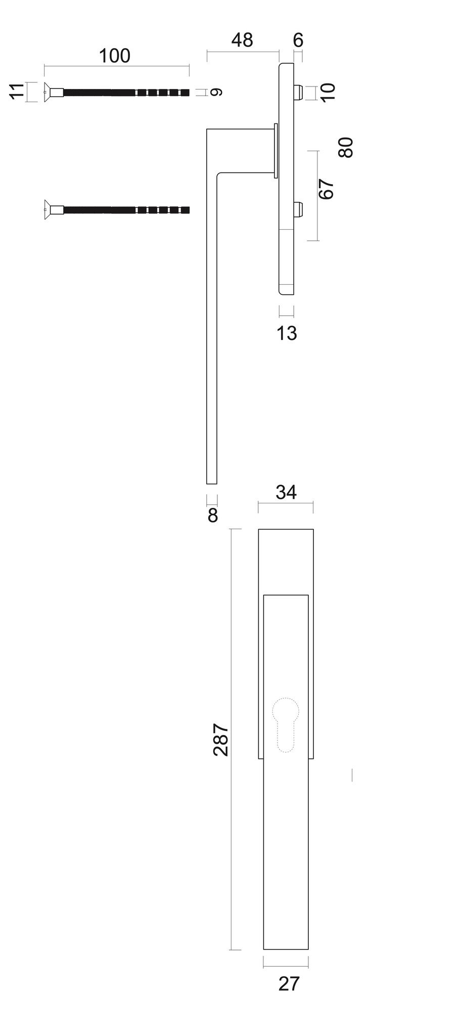 Installer une porte coulissante - M6