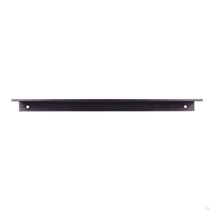 I.B.E. Hoekgreep L=320 mm ijzer geborsteld effect