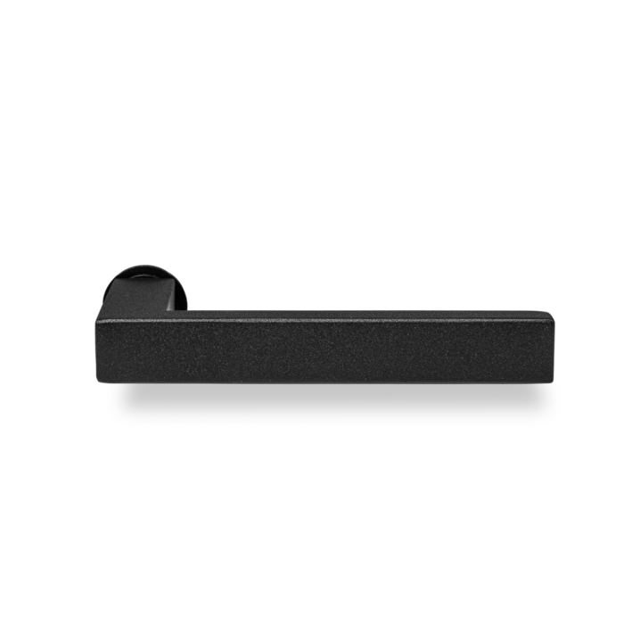 In-Door Door handle minimalist square black structure