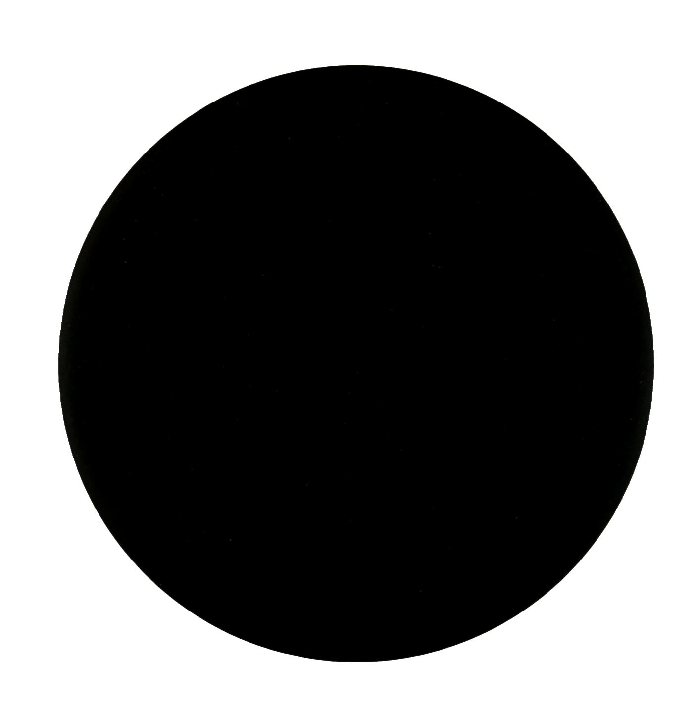 Blinde rozet zwart