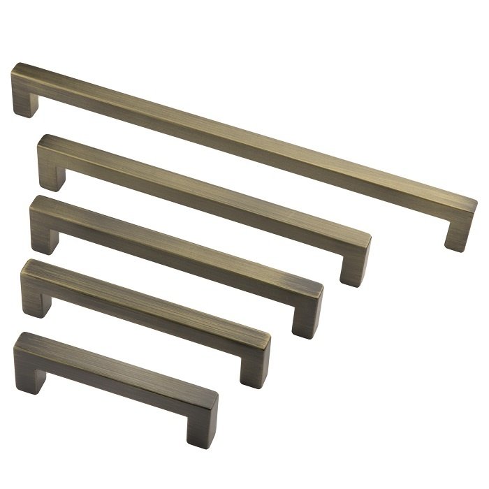 HDD Poignée de meuble bronze mat CUBICA 12mm