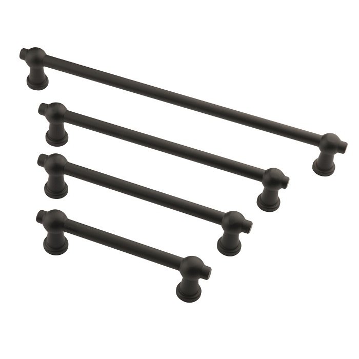 HDD Zwarte meubelgreep PETRA