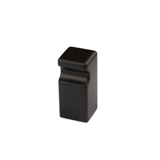 HDD Meubelknop CUBICA TOP 12 mm - zwart