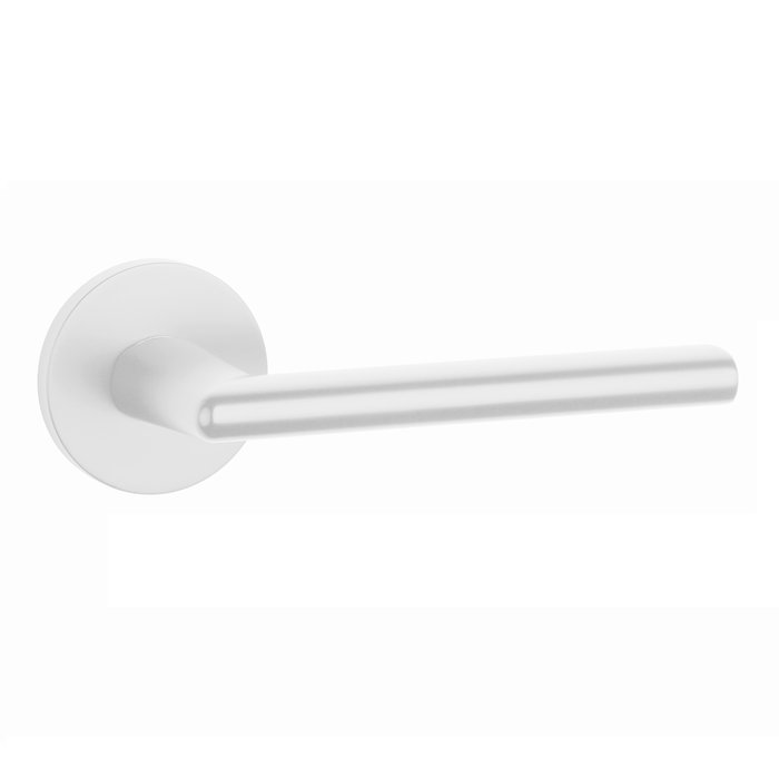 Aprile Poignées de porte Aprile blanches massives KALMIA Ø 53x7 mm