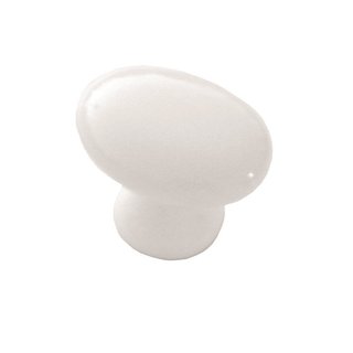 HDD Furniture knob PORCELAIN - white
