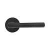 Dauby Pair of Dauby door handles PH1920/50F aged iron - Black