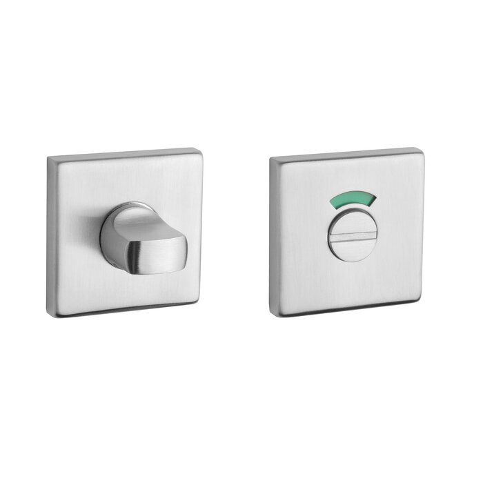 STERK RVS WC garnituur 1713 KVADRAT 9 mm met indicator