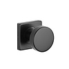 STERK Deurknop 1705 KVADRAT 9 mm- zwart - vast