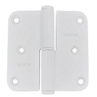 Argenta Weißes Scharnier Argenta 80x80x2,5mm