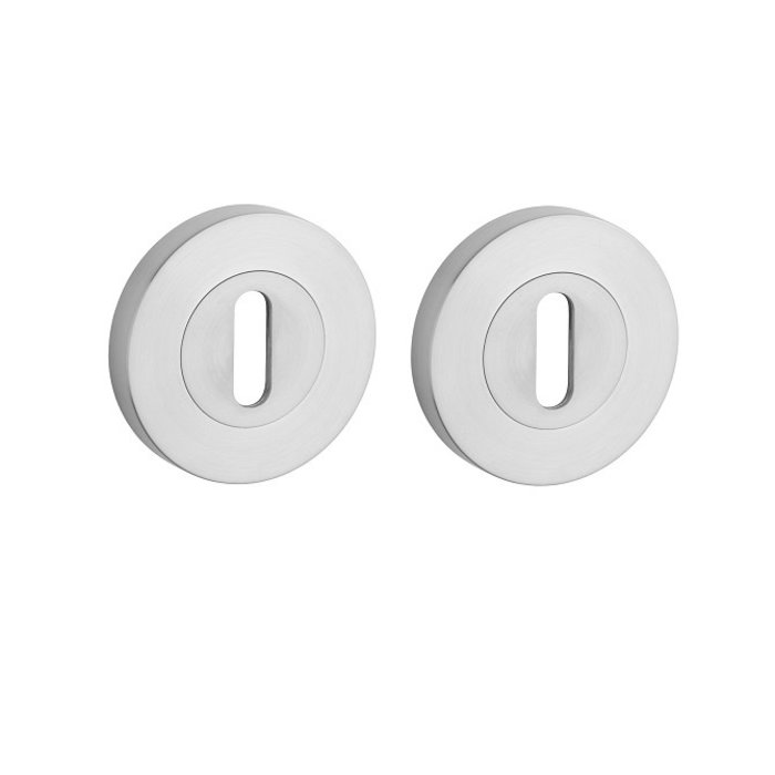 STERK Paire de plaques porte-clés inox 1710 OVAL PRO 8MM