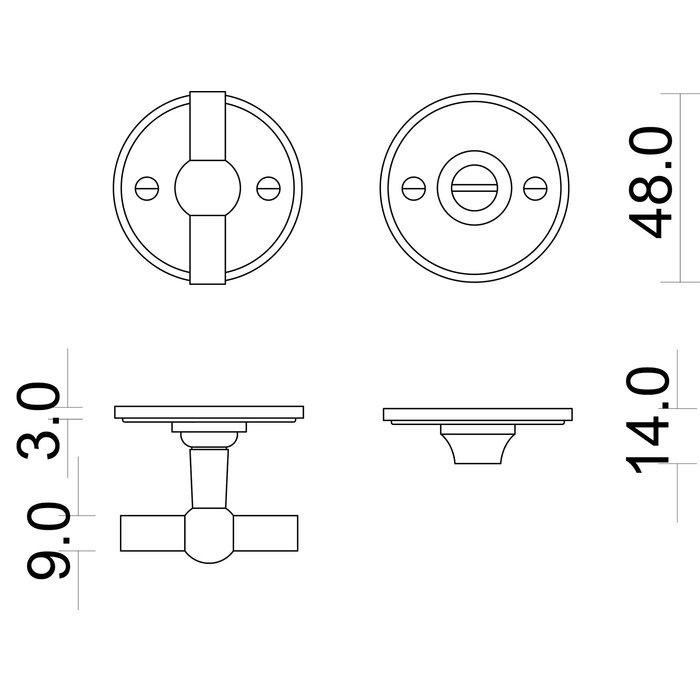 HDD Toilet set Petana white