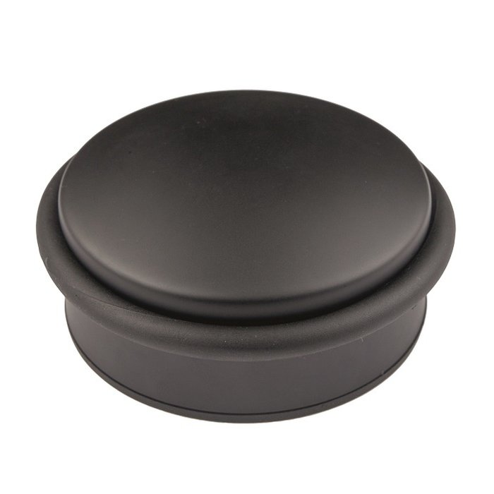 HDD Mat zwarte vloerdeurstop van 1,25 kg