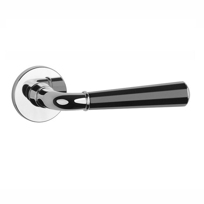 Aprile Solid Aprile door handles MARIGOLD Chrome polished - Multicolor