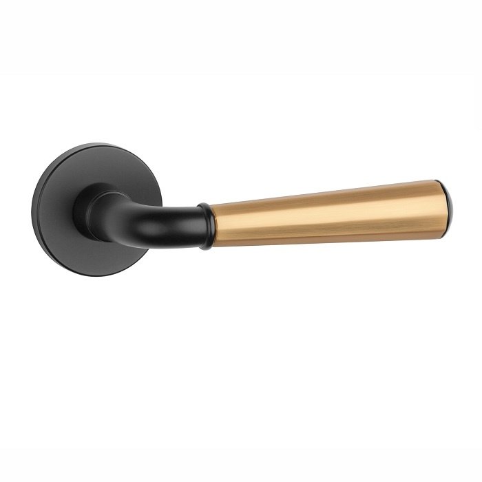 Aprile Black solid Aprile door handles MARIGOLD - Multicolor