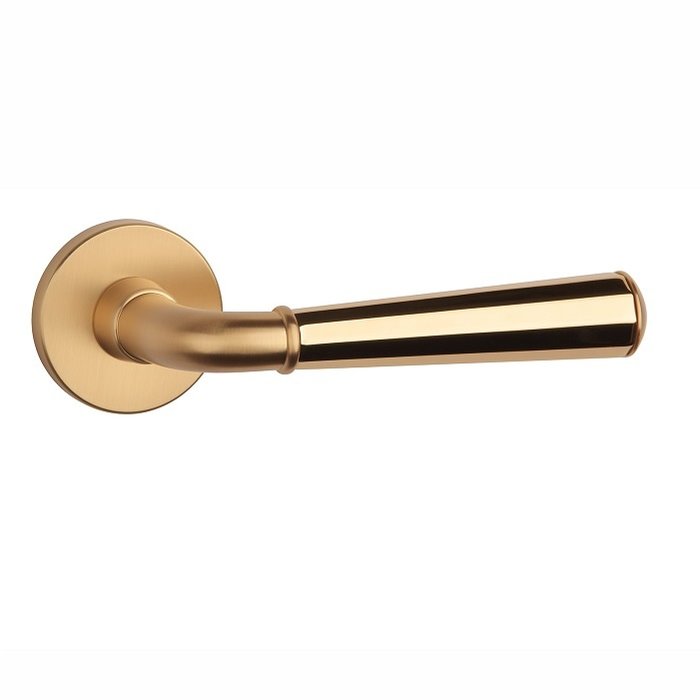 Aprile Matte gold solid Aprile door handles MARIGOLD - Multicolor